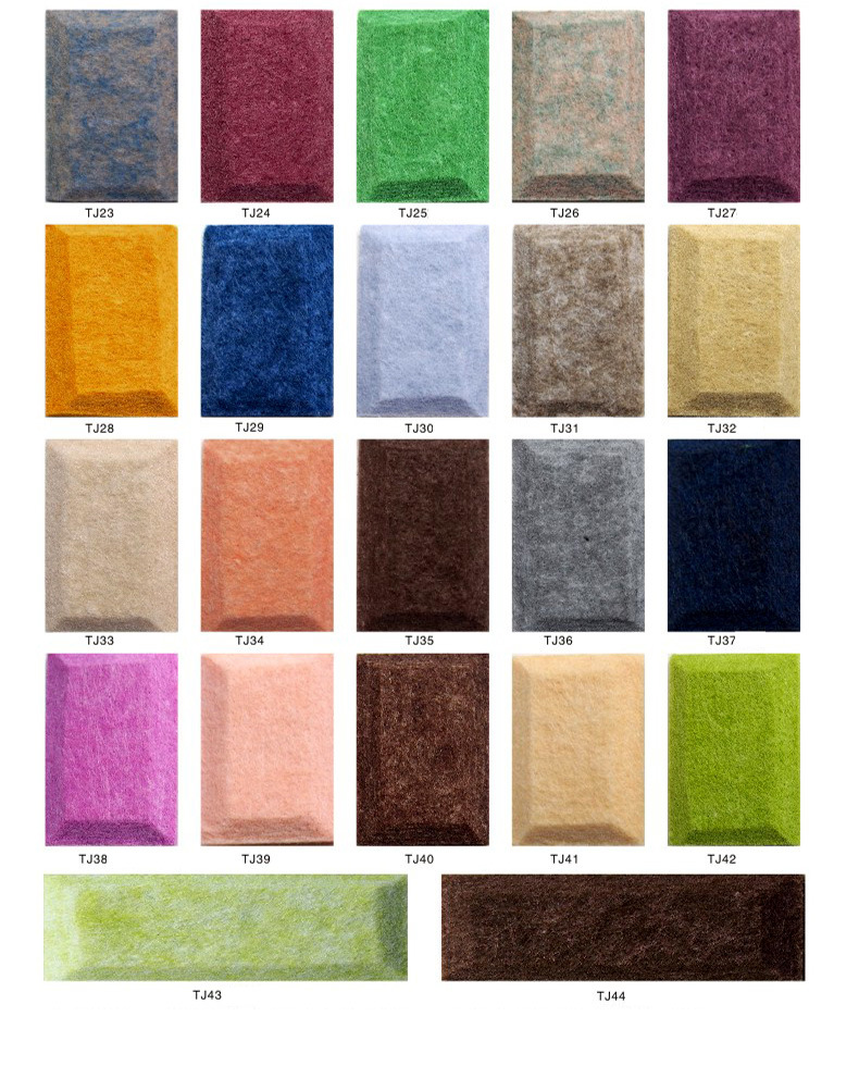 Sound Insulation Polyester Fiber Acoustic Panel