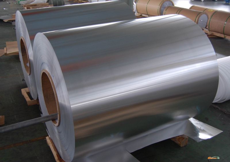 Pure Aluminium Foil Used for Air Ventilation Ducts and Hoses