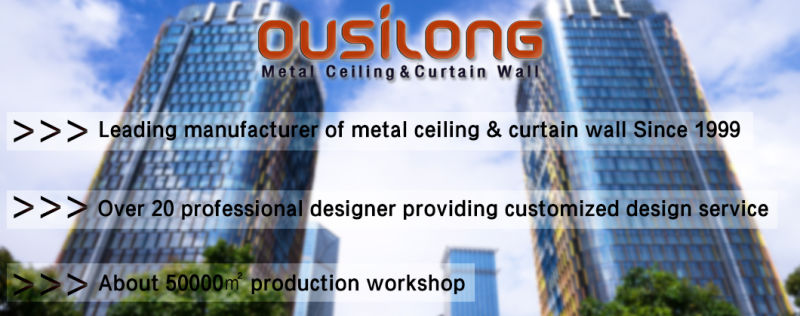 Hot Sale Aluminium False Ceiling Indoor Building Decoration Acoustic Metal Grid Ceiling