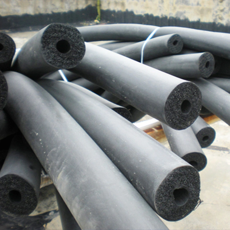 B1 Class Flexible Fire-Resistant Foam Rubber Tubes, Air Conditioning Refrigerant Pipeline Insulation