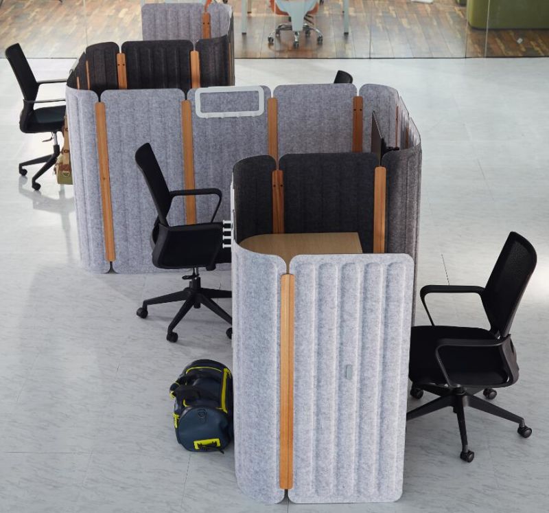 Acoustic Partition Walls Polyester Fiber Acoustic Panel for Office