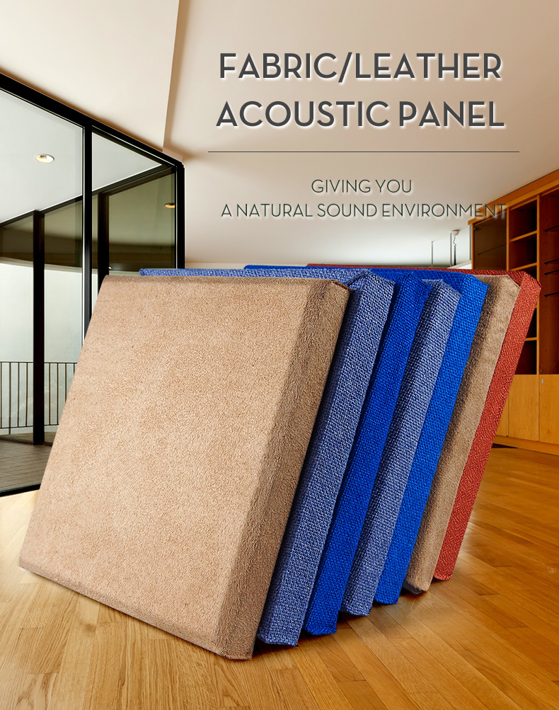 Fabric Wrapped Fire Retardant Glass Fiber Acoustic Panel