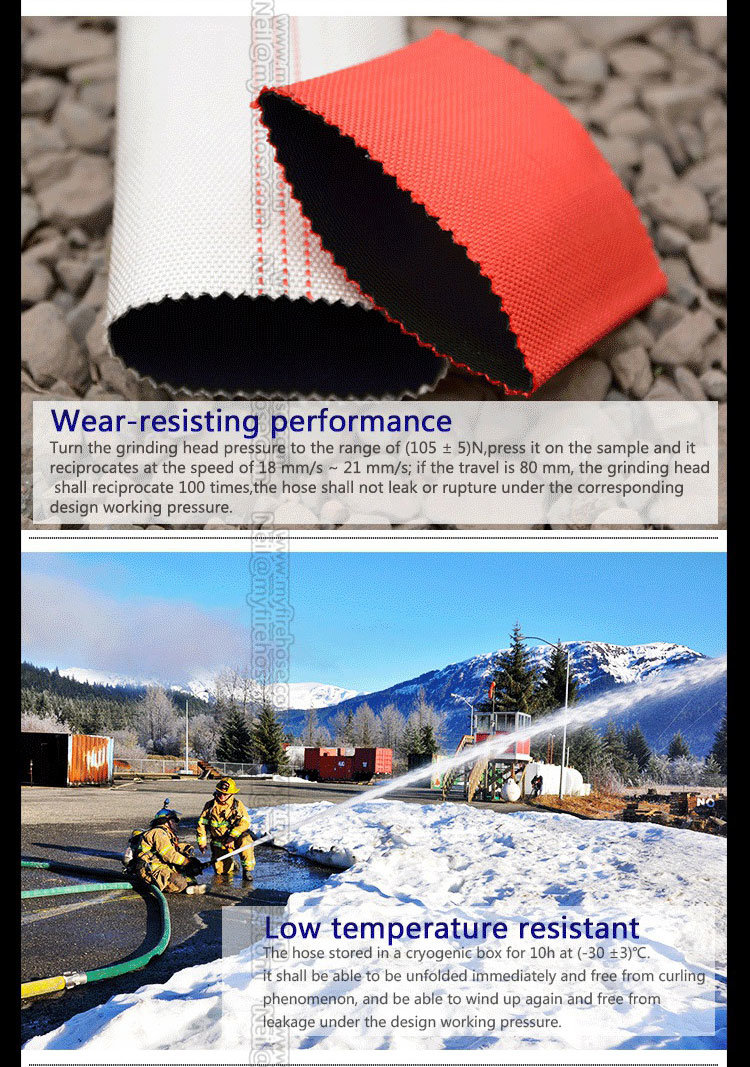 6 Inch High Pressure Fabric Fire Resistant EPDM Hose Price