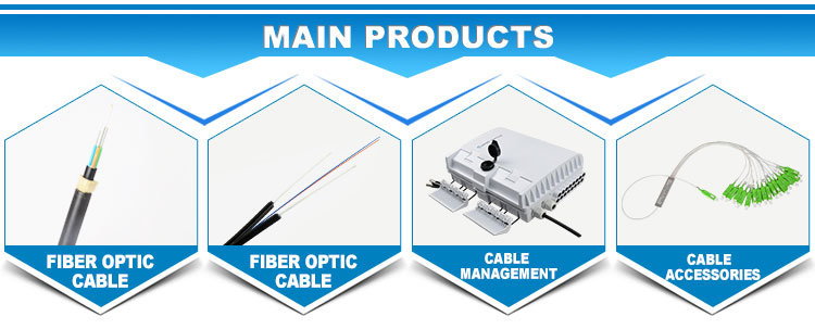 Aerial Duct Armoured 8 Core Fiber Optic Cable