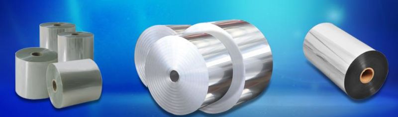 Al/Pet/Al Double Side Aluminum Foil for Flexible Duct