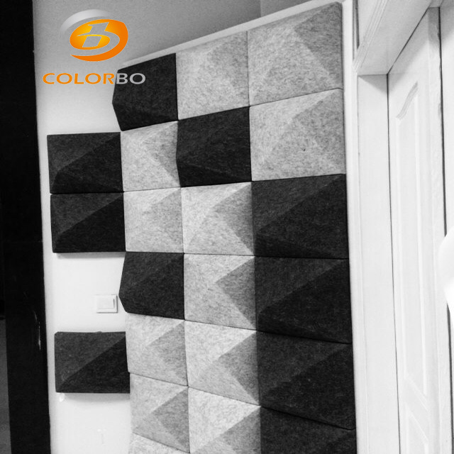 Fire Resistant and Sound Absorption 3D Polyester Fiber Acoustic Panel