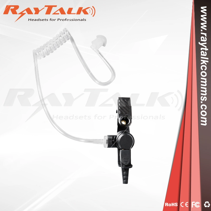 Raytalk Surveillance Acoustic Tube Two Wire Air Acoustic Tube Earpiece Em-4238p for Motorola Dp4400