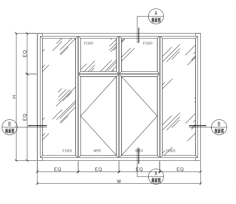 Sliding Aluminum Window and Door for with Sound Insulation