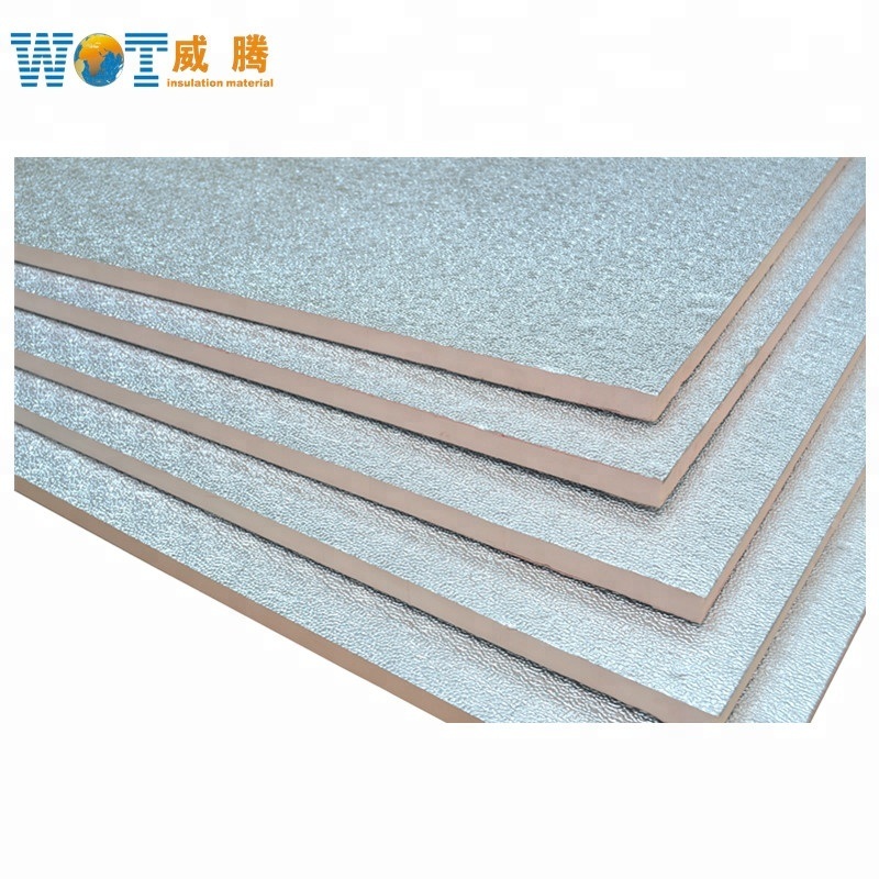 Aluminum Foil Laminated Phenolic Board Insulation Air Duct Panels