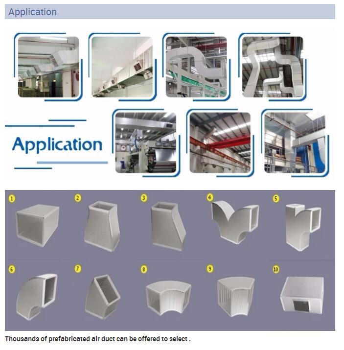 Pre-Insulated Phenolic Foam Air Duct Board