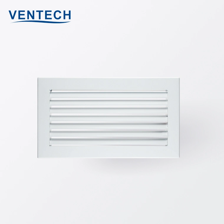 Air Condtioning Powder Coating White Color Ceiling Return Air Grille with Air Duct