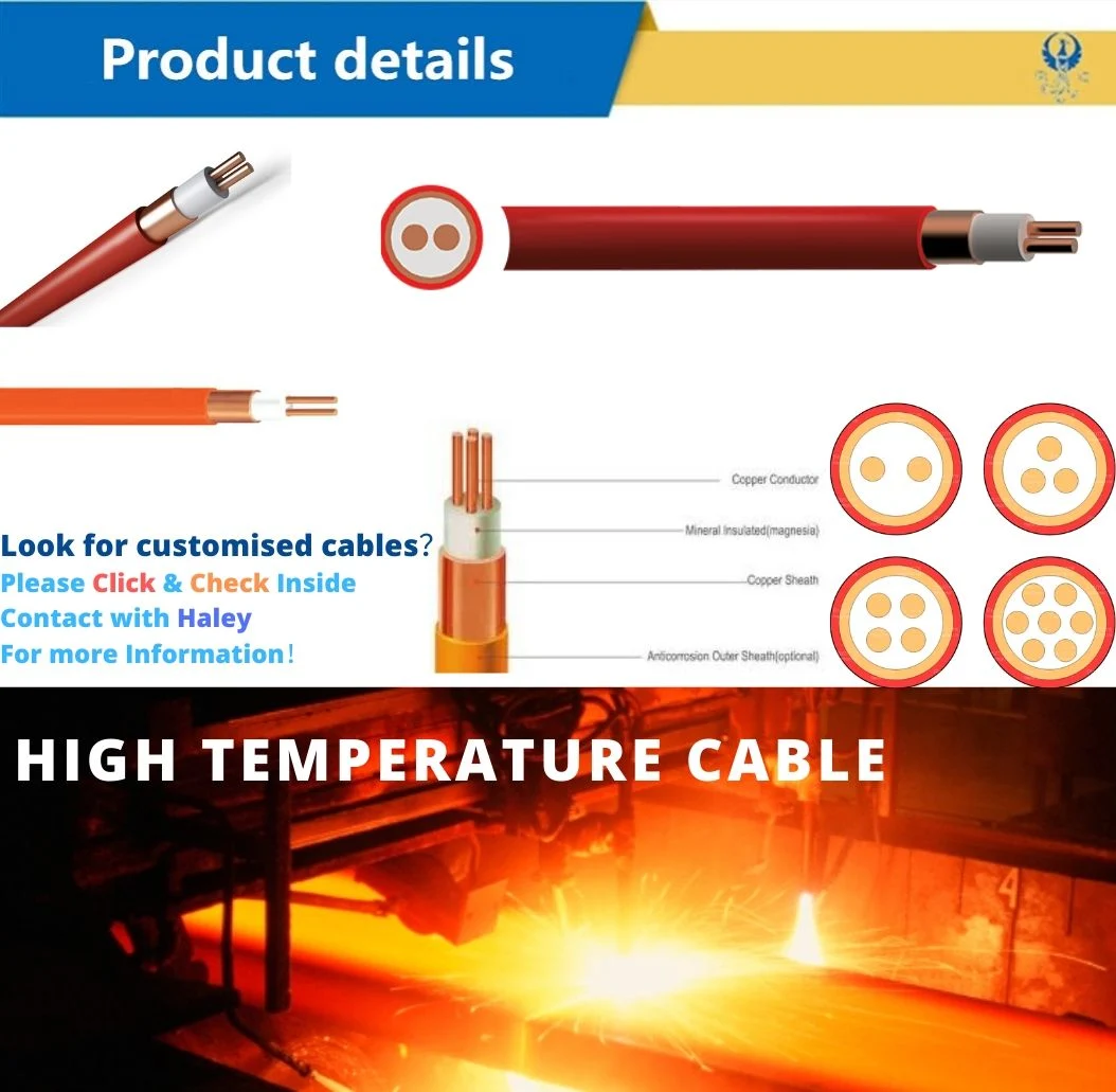 500V Bttz Micc Mineral Insulated Fire Resistant Fire Alarm Cables Mineral Insulated Cable Prices Canada