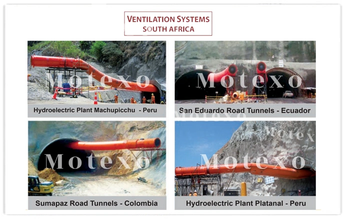 1m/3 Inch Insulated Flexible Duct for Hydroelectric Tunnel and Civil Work