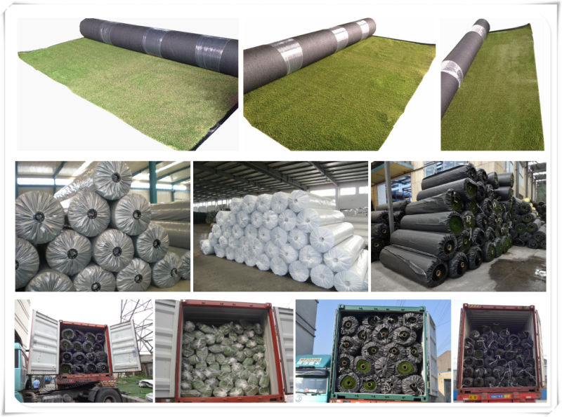 Gree PE Fire Resistant Synthetic Artificial Soccer Football Field Grass