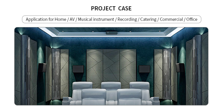 Hot Sale Cheap Wall Sound Insulation Acoustic Fabric Tiles Panels