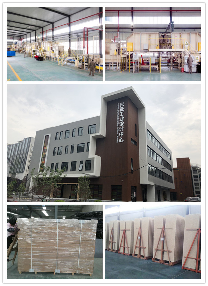 Background Wall Fire Resistance Wood Fiber Acoustic Panel