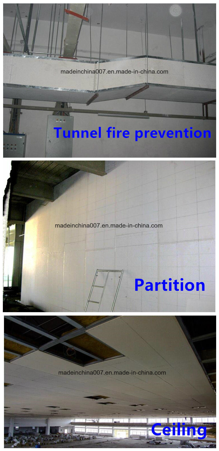 Fire Rated Duct Work Fire Resistant Calcium Silicate Board