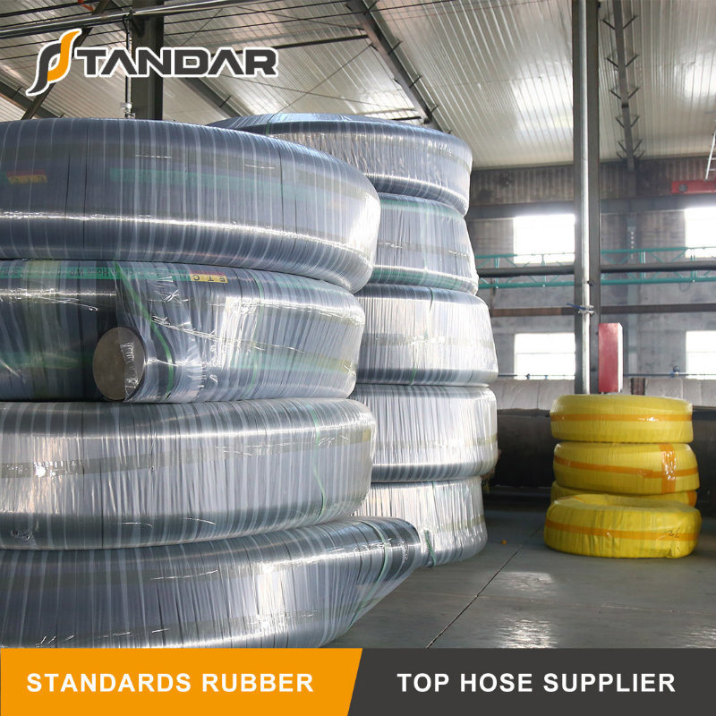 Latest Models Flexible Hydraulic Rubber Industrial Hose for Air Pump