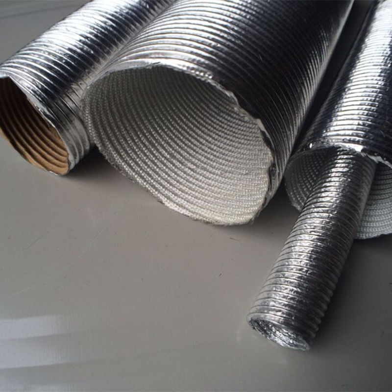 Aluminum Fiberglass Air Conditioner Flexible Duct