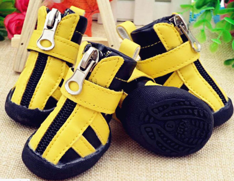 High Rubber Waterproof Warm Pet Dog Outdoor Shoes for Dog