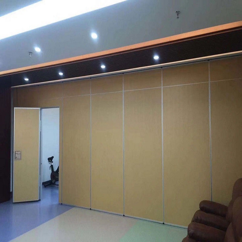 Restaurant Flexible Sliding Partition Walls / Acoustic Movable Walls for Banquet Hall