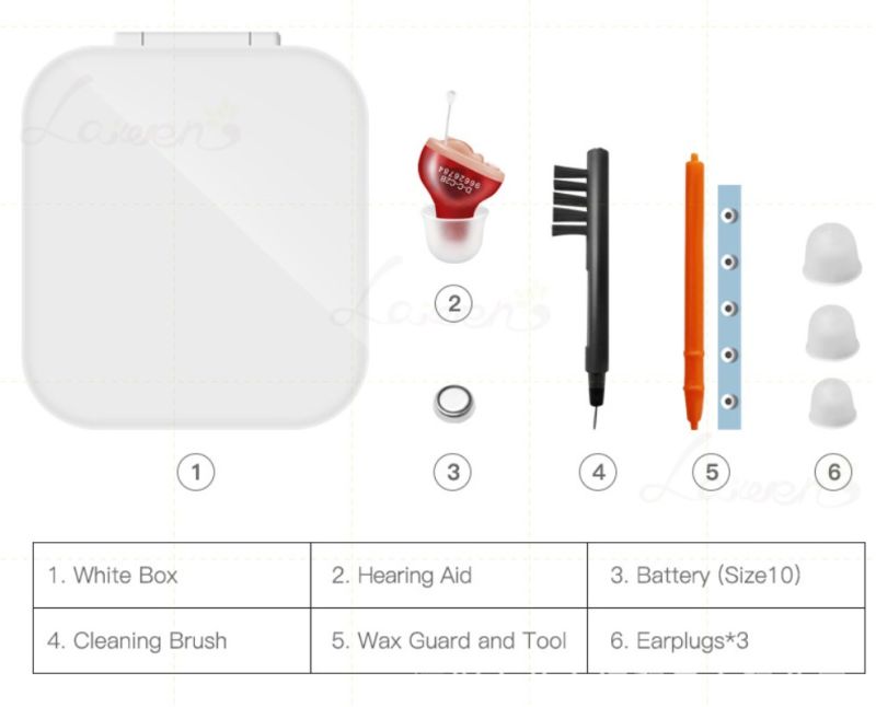 Hot Sell Digital Mini Invisible Hearing Aids for Elder