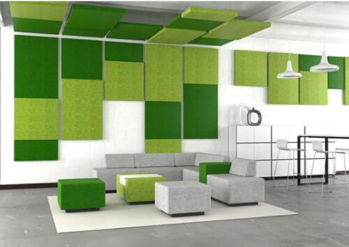 Foam Panels Acoustic Polyester Fiber Acoustic Panel