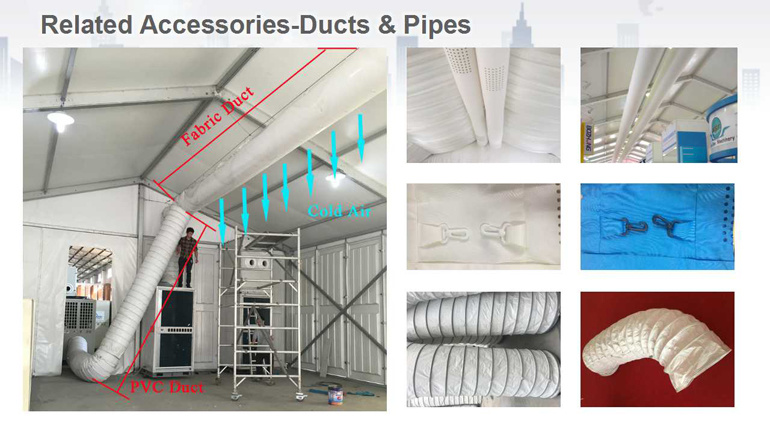 Drez-Aircon Climate Rental Solution 10HP Mobile Ducting Air Conditioning