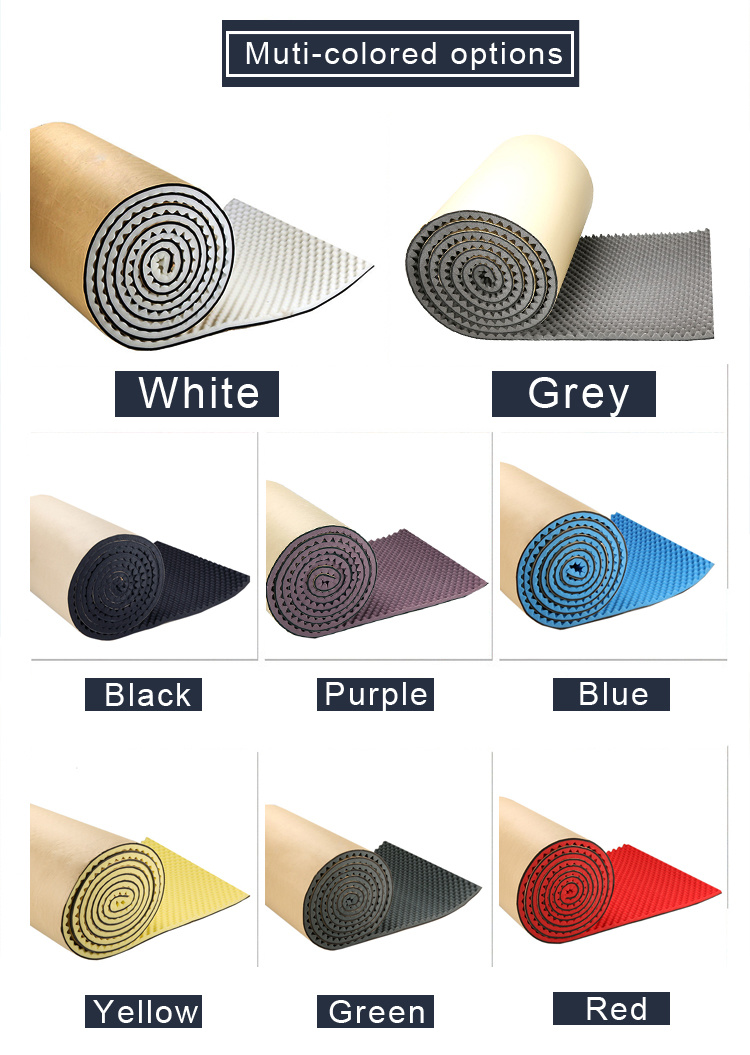 Egg Shape Acoustic Foam for Ceiling Tiles/ Economic Acoustic Foam Sheets