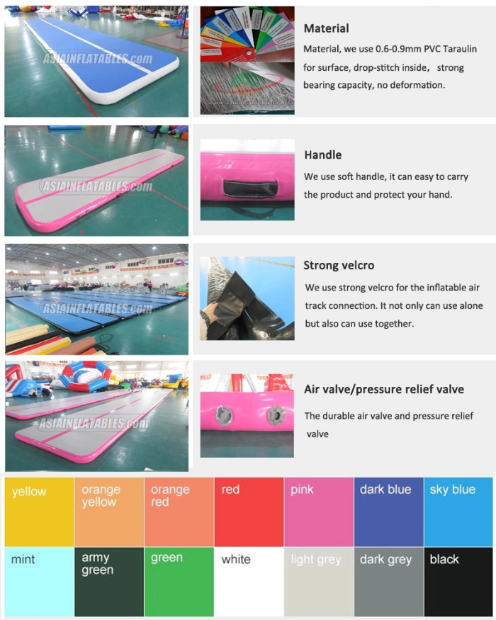 Inflatable Giant Air Tumble Floor Jumping Equipment Inflatable Air Mat for Stadium