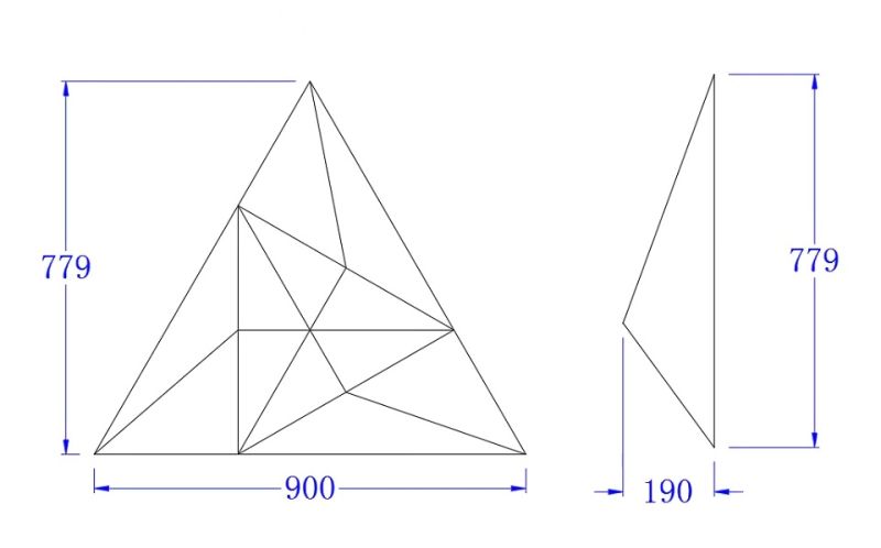 Acoustic Ceiling Sound Insulation 3D Acoustic Panel