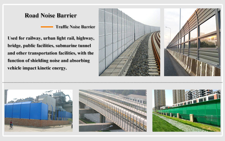 Highway Use Acoustic Barrier Made in China for Hot Sale