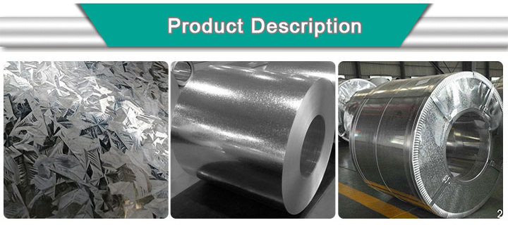 S350gd Z275 Hdgi Galvanized Steel Coil for Air Duct System