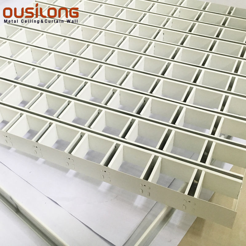 Hot Sale Aluminium False Ceiling Indoor Building Decoration Acoustic Metal Grid Ceiling