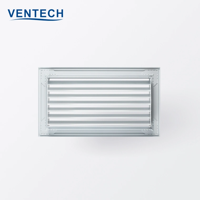 Air Condtioning Powder Coating White Color Ceiling Return Air Grille with Air Duct
