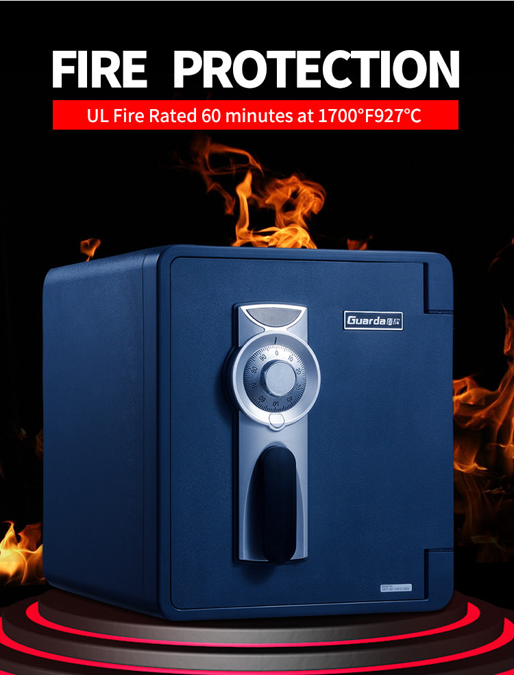 New Material Fire Resistant Safe Box for Business Used