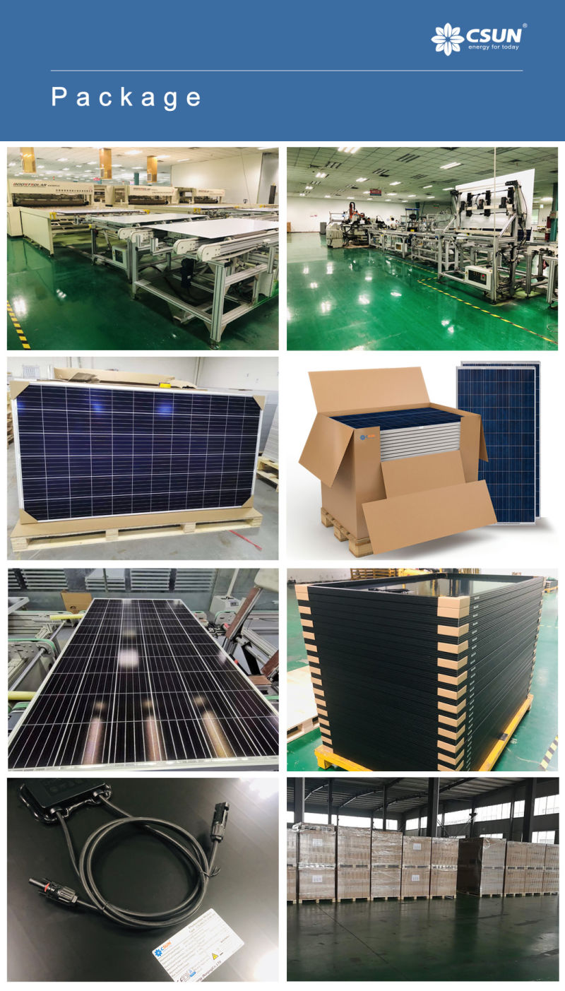 Manufacturer Solar Module 400W 410watte PV Panel for Solar System