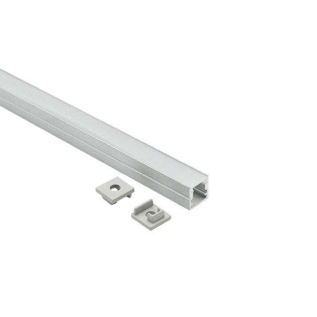 10X10mm Hot Sale LED Aluminum Profile LED Aluminum Profile Channel with Diffuser