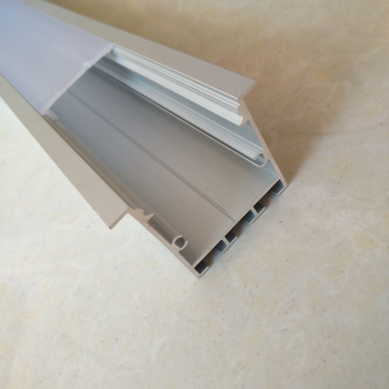 Fashion Anodizing Sand Blasting/Matte Silver Aluminium Profile for LED Light