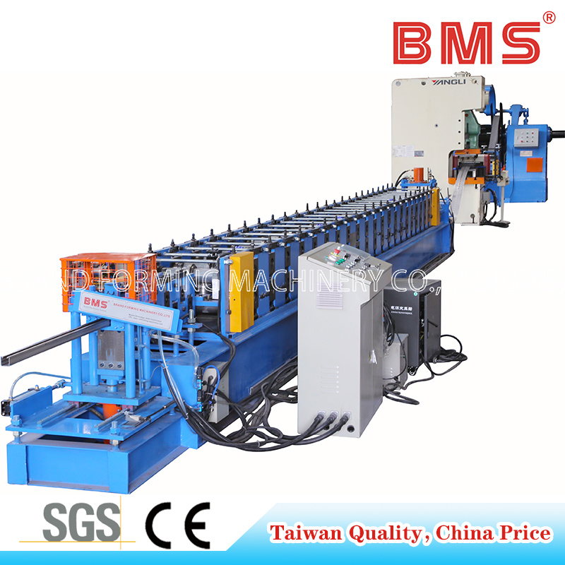 Solar Panel Mounting Bracket Roll Forming Machine with PLC Control System