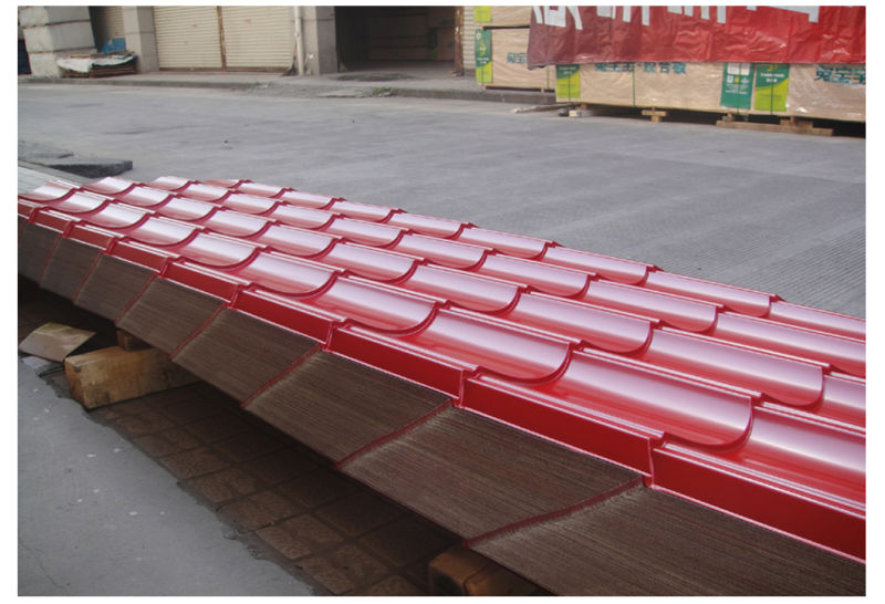 Roofing Materials PPGI Roofing Steel Color Coated Corrugated Sheet