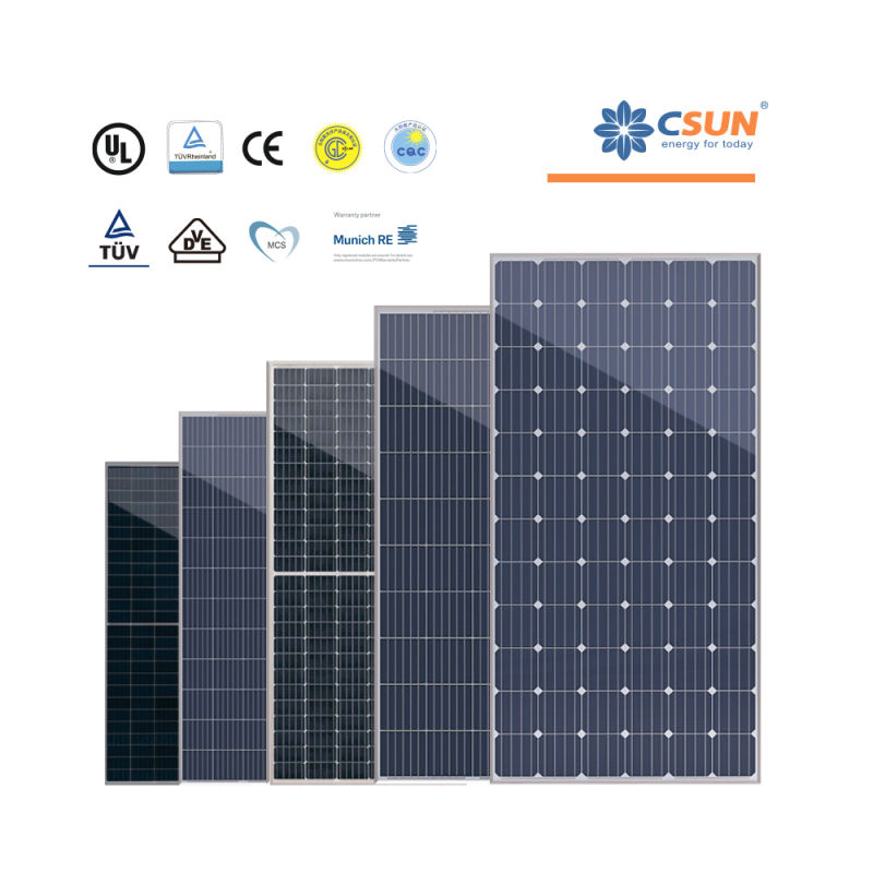 China Best Sell 300W 305W 310W Solar Panel 60cell Solar Cell with Black Frame