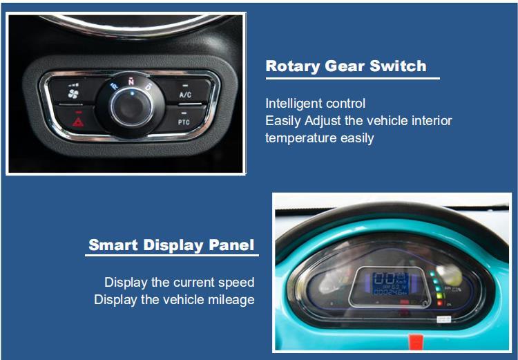 New Energy Electric Vehicles for Sale 4 Wheels Vehicle Electric