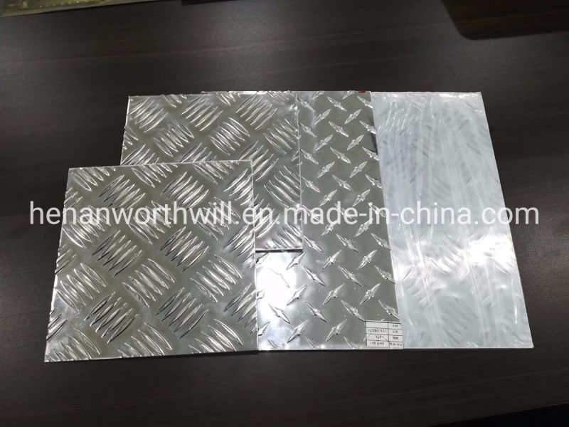 (A1050 1060 1100 3003 3105 5052) Aluminum/Aluminium Checkered Plate