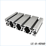 Aluminium Alloy Frames Black Anodized Aluminium Profile