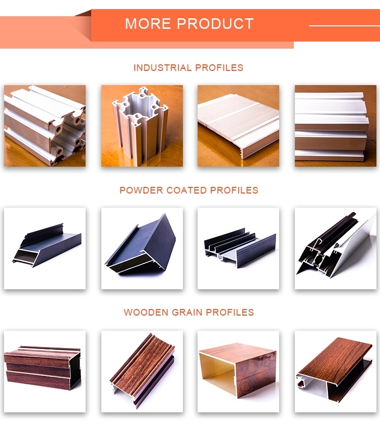 Aluminium Windows and Doors Aluminum Extruded Alloy Profiles