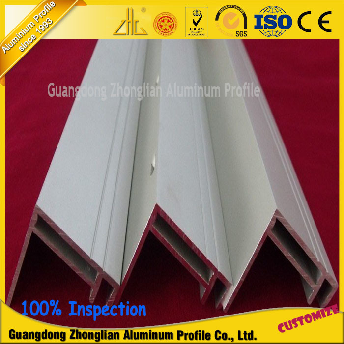 Anodized Aluminium Extrusion Profile Uesd for Solar Panel Bracket