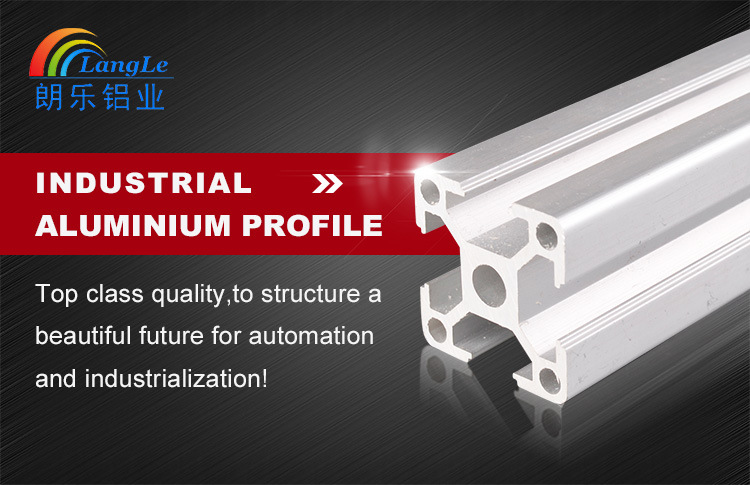 with 8mm Groove T Slot Rail Aluminium Anodized Aluminum Profile