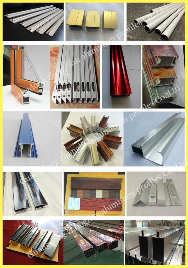 Customized Anodized Aluminium Alloy Profile for Office Partition