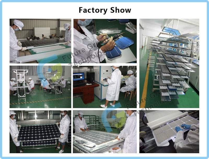 OEM Customized 330W Aluminum Alloy Frame Solar Panel